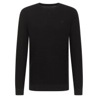 MUSTANG Mens Knitted Sweater - Elliot, Flat Knit, Cotton,...