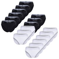Marc O Polo Damen Slips, 6er Pack - Brief, Logobund,...