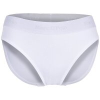 Marc O Polo Damen Slips, 6er Pack - Brief, Logobund, Organic Cotton Stretch Weiß S