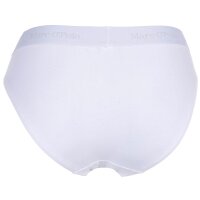 Marc O Polo ladies briefs, 6-pack - Brief, logo waistband, organic cotton stretch White S (Small)