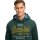 Superdry Men Hoodie - VI Duo Classic Hood, Hood, Logo, Plain Colour Green M (Medium)