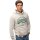 Superdry Herren Hoodie - VI Duo Classic Hood, Kapuze, Logo, einfarbig Hellgrau L