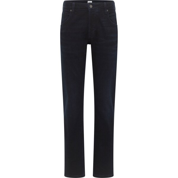 MUSTANG Men’s Jeans - Michigan Straight, Medium Stretch, Straight Leg, Medium Rise, Stretch Cotton, Length 32 Dark blue 30W/32L