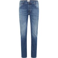 MUSTANG Men’s Jeans - Michigan Straight, Medium Stretch, Straight Leg, Medium Rise, Stretch Cotton, Length 32 Dark blue 30W/32L