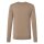 JOOP! JEANS Herren Strickpullover - Laurelor, Feinstrick, Wolle, Rundhals, Bündchen, einfarbig Beige M