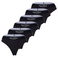 Marc O Polo ladies thongs, 6-pack - Logo waistband,...