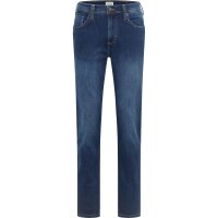 MUSTANG Herren Jeans - Washington Straight, Comfort Stretch, Gerades Bein, Medium Rise, Stretch-Baumwolle, Länge 32 Dunkelblau 30W/32L