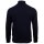 JOOP! JEANS Herren Strickpullover - Lauriono, Feinstrick, Wolle, Steh-Zipkragen, Bündchen, einfarbig Dunkelblau L