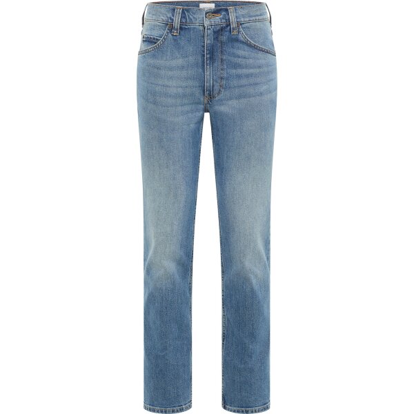 MUSTANG Herren Jeans - Tramper Straight, Comfort Stretch, Gerades Bein, Medium Rise, Stretch-Baumwolle, Länge 32 Blau 30W/32L