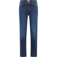 MUSTANG Mens Jeans - Tramper Straight, Comfort Stretch, Straight Leg, Medium Rise, Stretch Cotton, Length 32 Blue 31W/32L
