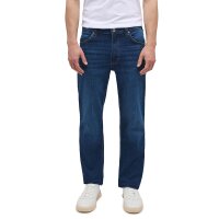 MUSTANG Mens Jeans - Tramper Straight, Comfort Stretch, Straight Leg, Medium Rise, Stretch Cotton, Length 32 Blue 31W/32L