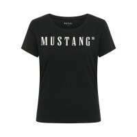 MUSTANG Womens T-shirt - Alma, cotton, round neck, logo...