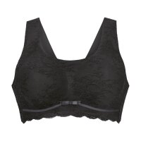 Anita (Since 1886) Damen Bralette - Essentials Lace, Bustier, bügellos, mit Schale, florale Spitze Anthrazit 2XL