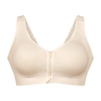 Anita (Since 1886) Damen BH - Lynn, Care-BH, Vorderverschluss, Mikrofaser Beige XL