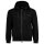 A|X ARMANI EXCHANGE Mens jacket - Sweat jacket, hood, cotton, single-coloured Black M (Medium)