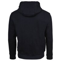 A|X ARMANI EXCHANGE Mens jacket - Sweat jacket, hood, cotton, single-coloured Navy S (Small)