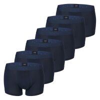 JOOP! Herren Boxershorts, 6er Pack - Everyday, Basic, Cotton Stretch, Logo Blau S