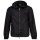 AIX ARMANI EXCHANGE Mens Windbreaker - Transition jacket with hood, blouson, zipper, logo Black M (Medium)