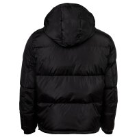 A|X ARMANI EXCHANGE Herren Daunenjacke - Steppjacke mit Kapuze, Reißverschluss, Echte Daunen, Warm Gefüttert Schwarz S