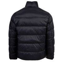 A|X ARMANI EXCHANGE Mens Down Jacket - Quilted jacket with stand-up collar, zipper, real down, warm lining Navy S (Small)