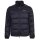 A|X ARMANI EXCHANGE Mens Down Jacket - Quilted jacket with stand-up collar, zipper, real down, warm lining Navy S (Small)