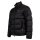 A|X ARMANI EXCHANGE Mens Down Jacket - Quilted jacket with stand-up collar, zipper, real down, warm lining Black 2XL (XX-Large)