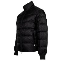 A|X ARMANI EXCHANGE Mens Down Jacket - Quilted Jacket, Zipper, Real Down, Warm Lining Black S (Small)