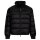 A|X ARMANI EXCHANGE Mens Down Jacket - Quilted Jacket, Zipper, Real Down, Warm Lining Black S (Small)