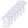 JOOP! Herren T-Shirts, Rundhals, 6er Pack - Everyday, Unterziehshirt, Cotton Stretch Weiß XL