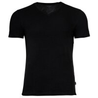 JOOP! Mens T-shirts, V-neck, 6-pack - Everyday, undershirt, cotton stretch Black/2xWhite S (Small)