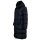 A|X ARMANI EXCHANGE ladies down coat - quilted coat, zip fastening, hood, genuine down Blue XS (X-Small)