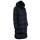 A|X ARMANI EXCHANGE ladies down coat - quilted coat, zip fastening, hood, genuine down Blue XS (X-Small)