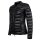 A|X ARMANI EXCHANGE womens down jacket - quilted jacket, zip fastening, hood in collar Black L (Large)