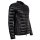 A|X ARMANI EXCHANGE womens down jacket - quilted jacket, zip fastening, hood in collar Black L (Large)