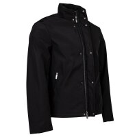 A|X ARMANI EXCHANGE Mens Windbreaker - Blouson, Zipper, Baseball Collar, Logo Black S (Small)