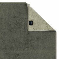 JOOP! Handtuch - J! Joop! Contour, Doubleface, Wendetuch, Walkfrottier, Baumwolle Oliv 50x100cm
