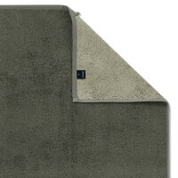 JOOP! Towel - J! Joop! Contour, double-sided, reversible towel, terry cloth, cotton Olive 80x150cm