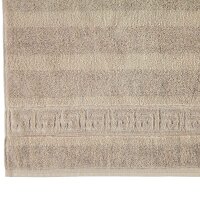 CAWÖ Towel - C Noblesse, terry cloth, cotton Sand 50x100cm