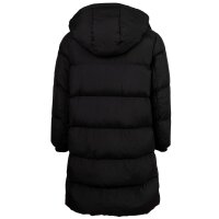 A|X ARMANI EXCHANGE Herren Daunenmantel - Steppmantel, Reißverschluss, Kapuze, Logo Aufdruck Schwarz S