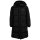 A|X ARMANI EXCHANGE Men’s Down Coat - Quilted Coat, Zipper, Hood, Logo Print Black S (Small)
