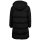 A|X ARMANI EXCHANGE Men’s Down Coat - Quilted Coat, Zipper, Hood, Logo Print Black S (Small)