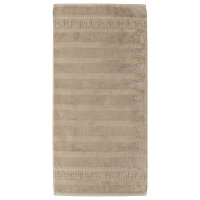 CAWÖ Shower towel - C Noblesse, terry cloth, cotton Sand 80x160cm