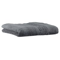 CAWÖ Shower towel - C Noblesse, terry cloth, cotton Anthracite 80x160cm