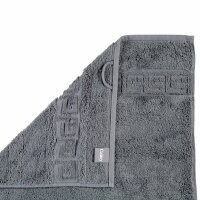 CAWÖ Shower towel - C Noblesse, terry cloth, cotton Anthracite 80x160cm