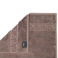 CAWÖ Gästetuch - C Noblesse, Walkfrottier, Baumwolle Walnuss 30x50cm