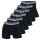 CR7 Herren Boxershorts, 6er Pack - Trunks, Cotton Stretch, Logobund Schwarz 2XL