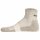 Salomon Unisex Quartersocken, 2er Pack - EVASION ANKLE, Wandersocken, atmungsaktiv Grau 45-47