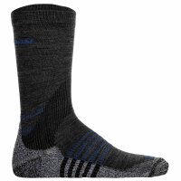 Salomon Unisex Hiking Socks, 2-Pack - X Ultra Access Crew, Sports Socks, Breathable Black/Anthracite 36-38 (UK 3,5-5)