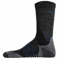 Salomon Unisex Hiking Socks, 2-Pack - X Ultra Access Crew, Sports Socks, Breathable Black/Anthracite 39-41 (UK 6-7,5)