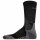 Salomon Unisex Wandersocken, 2er Pack - X Ultra Access Crew, Sportsocken, atmungsaktiv Schwarz/Anthrazit 39-41